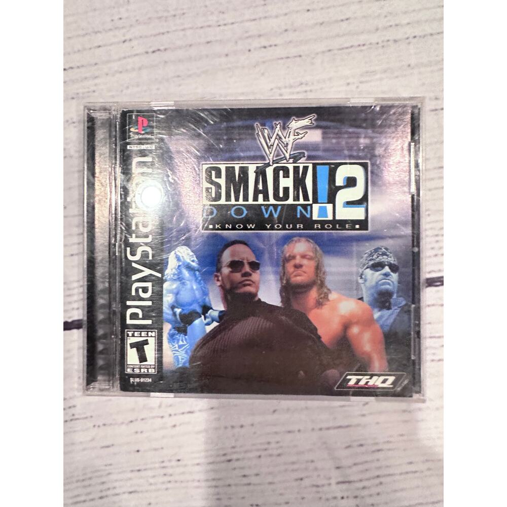 PS1 WWF Smack Dow2n 2 Know Your Role